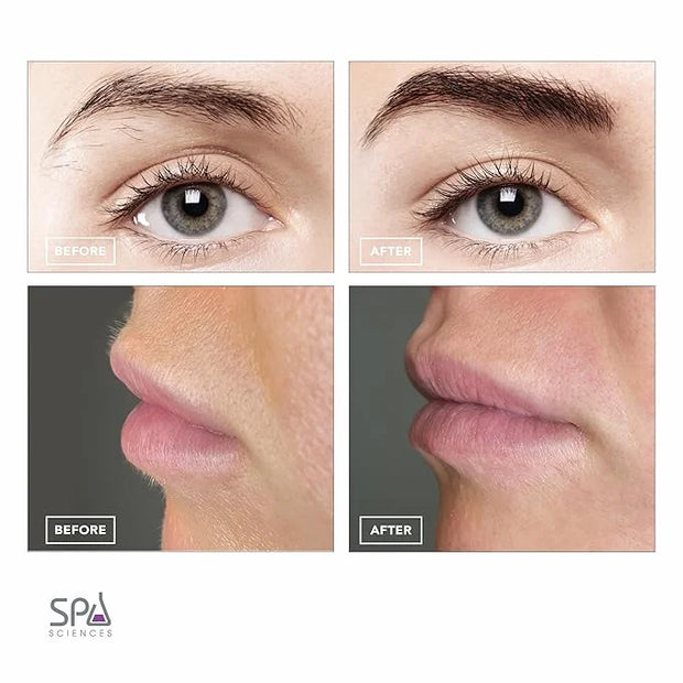 SPA SCIENCES - AIVA - The 2-in-1 Facial Hair Remover & Eyebrow Trimmer with Built-in LED Lights - Product Image