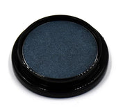 Dark Starry Night Metallic Navy Blue Grey Gray Silver Shimmer Pressed Powder Single Vegan Eyeshadow; Talc, Paraben & Cruel...