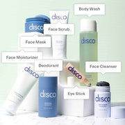 Disco Men's Eye Bag Treatment, Roller Serum for Men, Under Eye Cream Natural Caffeine Anti Aging Stick Balm, Reduce Puffin...