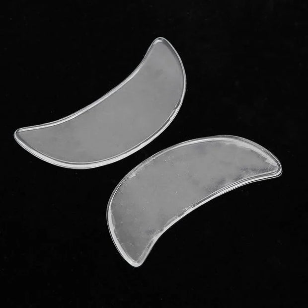 2Pcs Anti‑Wrinkle Face Eye Patch, Reusable Silicone Eye Pad Sticker for Face Caring - Product Image