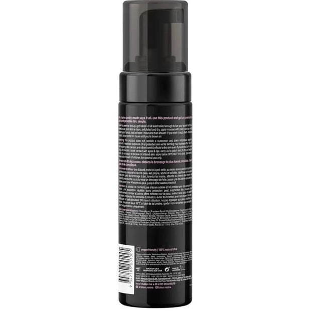 b.tan Dark Self Tanner Kit | Get The Darkest Tan Possible Bundle - Best Dark Self Tanning Mousse w Mitt Applicator, 1 Hour...