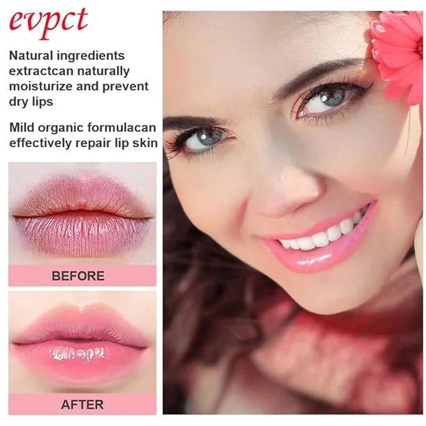 evpct 3Pcs Magic Color Changing Lipstick Long Lasting Waterproof 24 Hours Original for Women, Aloe Vera Strawberry Peach P...