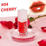 Lip Oil,Lip Glow Oil,Plumping Lip Oil Tinted,Hydrating Gloss Tinted Lip Balm,Long Lasting Nourishing Non-sticky Fresh Text...