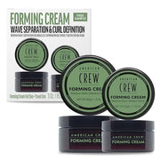 American Crew Men's Hair Forming Cream, Like Hair Gel with Medium Hold & Medium Shine, Travel Size, Duo Gift Set - Product...