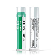 SPF 15 Mineral Sunscreen Lip Balm - Vegan and Cruelty Free Broad Spectrum UVA/UVB Lip Care - lemon and mint scent - for Hy...