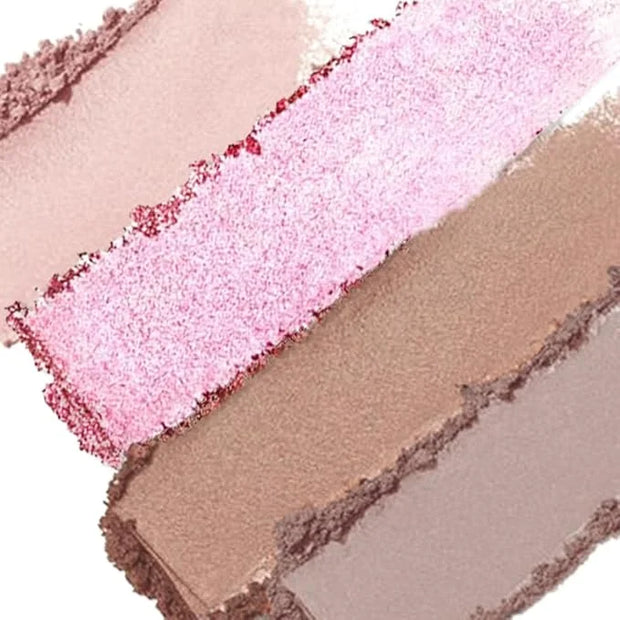 16Colors Light Purple Pink Brown Basics Matte Eyeshadow Palette,Eye Shadow Travel Makeup Palette all in one Long Lasting W...