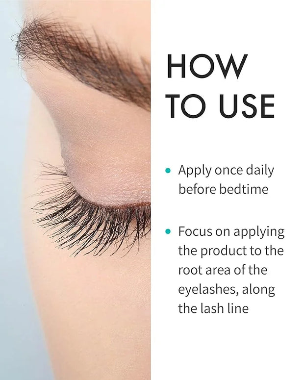 REJURAN Advanced Lash Enhancing Booster (3ml) - Eyelash Growth Serum for Fuller, Stronger, Healthier Lashes with Biotin an...