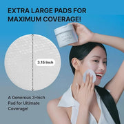 Needly Daily Toner Pad, Exfoliating Facial Pads with BHA & PHA, Deep Hydration, Pore Minimizer for Face, Centella, Tea Tre...