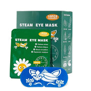 steam Eye mask for Dry Eyes,self-Heating Eye mask for Sleeping,SPA,Relief Stress and Eye Fatigue (10 pcs, Chamomile) - Pro...