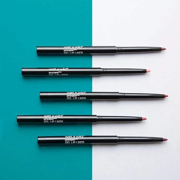 wet n wild Perfect Pout Matte Retractable Gel Lip Liner Pencil, Rich Creamy Long Lasting Color, Well-Defined and Flawless ...