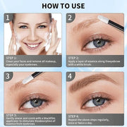 Natural Eyebrow Growth Serum To Grow Brows for Women, Fuller, Thicker, Longer Brows, 3ML Plant Extracts Enhancer, Visible ...