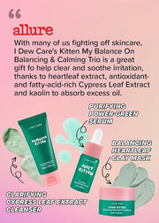 I Dew Care Heartleaf Skincare Set - Kitten My Balance On + Sheet Mask Pack - Let's Do This Sheet, (5 ea) Bundle - Product ...