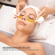 24k Gold Under Eye Mask, Reduce Puffy Eyes, Wrinkles And Undereye Bags (20 Pairs) Dark Circles Under Eye Treatment, Eye Co...
