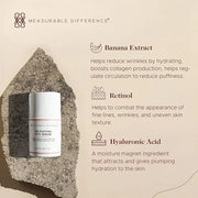 De-Puffing Eye Serum with Caffeine, Aloe Vera, Hyaluronic Acid & Peptides | Reduces Puffiness, Dark Circles, and Fine Line...