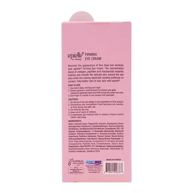 Epielle Firming Eye Cream | Anti-Aging Serum for Sagging Skin and Wrinkles | Cooling Applicator for Refreshing Application...