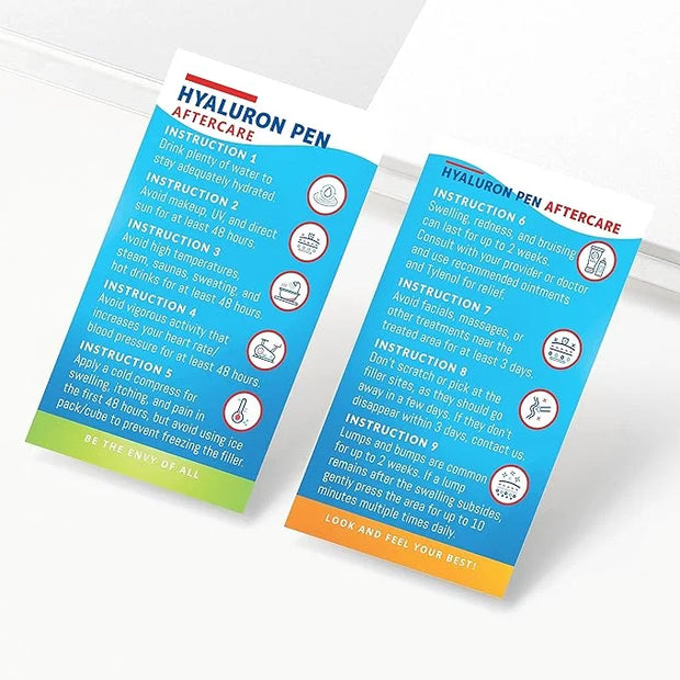 100 Pack - Premium Hyaluron Pen Supplies