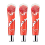 Ruby Kisses Jellicious Mouth Watering Lip Gloss JLG04 (3 PACKS) - Product Image