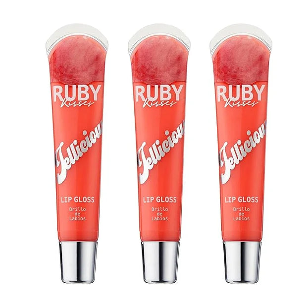 Ruby Kisses Jellicious Mouth Watering Lip Gloss JLG04 (3 PACKS) - Product Image