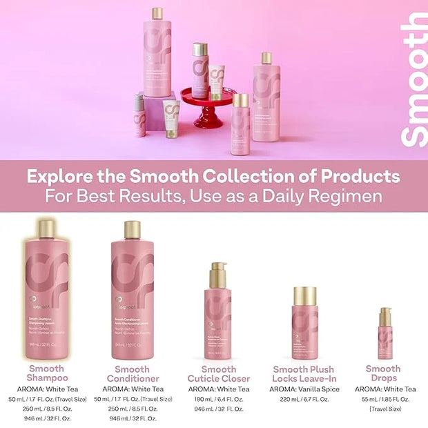 ColorProof Smooth Shampoo 32 Fl. Oz. Smoothing Anti-Frizz Shampoo with with a Frizz-Fighting, Gentle, Cleansing, Hydrating...