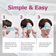 Steam Eye Mask 20 Pack – Warm Compress Eye Cover for Relief for Dry Eyes, Disposable, Sleeping Eye Heater, Spa, Relaxation...