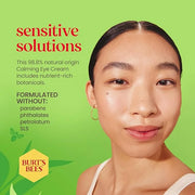 Burt's Bees Calming Eye Cream With Aloe and Rice Milk, Moisturizes Without Causing Redness or Irritation, 98.7 Percent Nat...