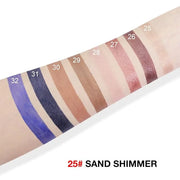 evpct Sand Shimmer Cream Eye Shadow Brightener Sticks Set for Eyes, Sand Matte Pencil Eye shadow Applicator Stick Pen Pale...