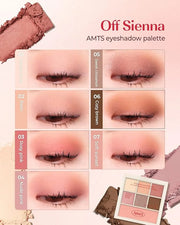 AMTS Off Sienna & Authentic Amber Eyeshadow Palettes