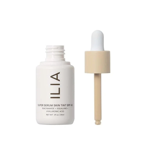 ILIA - Super Serum Skin Tint SPF 40 | Non-Comedogenic, Vegan, Lightweight to Help Against Blue Light, + Pollution while Hy...
