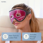 HM Cooling Eye Mask - Reusable Gel Cold Pack Soothes Puffy Eyes, Dark Circles & Hangovers - Relieve Headaches & Sinus Pain...