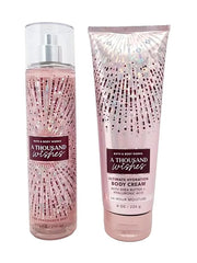 Bath & Body Works - Signature Collection - A Thousand Wishes- Gift Set- Fine Fragrance Mist & Ultra Shea Body Cream by Bat...