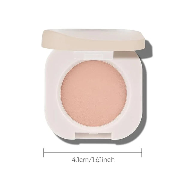 KYDA Single Matte Eyeshadow, Light Apricot Peach Eyeshadow, Ultra-fine Smooth Powder, Lightweight Blendable Formula, Warm ...