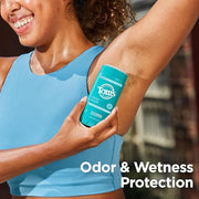 Tom's of Maine Clean Coast Aluminum Free Natural Deodorant For Women & Men | Goes on Clear | Odor & Wetness Protection | N...