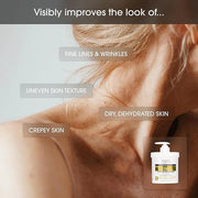 Advanced Clinicals Retinol Body Lotion & Face Moisturizer | Visible Anti Aging Skin Care Retinol Body Cream For Women & Me...