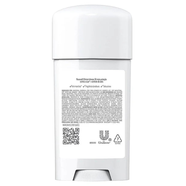 Clinical Deodorant Rexona 96HRS 58g Desobrante clinico Rexona (Mexico) - Product Image