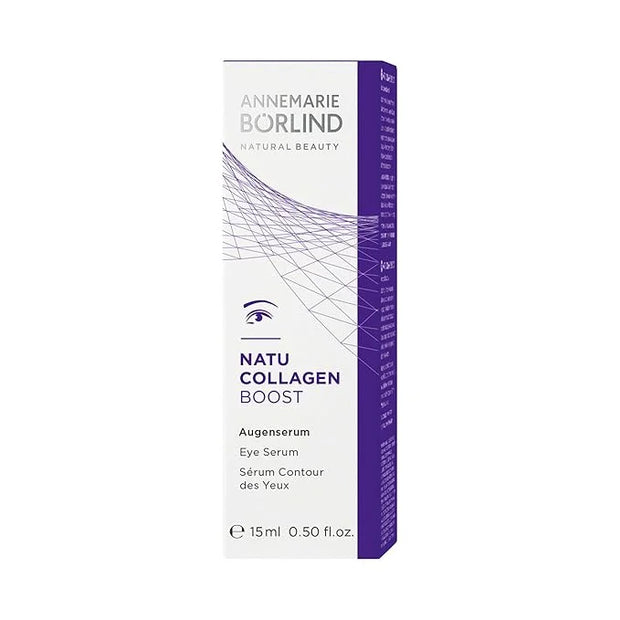 ANNEMARIE BÖRLIND - NATU COLLAGEN Eye Serum - firming, refreshing and radiant eye care, with botanical collagen and plant-...