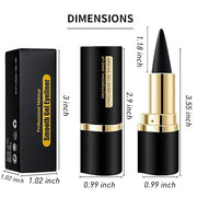 Kaely 2Pcs Black Brown Gel Eyeliner Pencil, Natural Black Eyeliner Cream for Waterline, Crayon Eye Liner Waterproof Smudge...