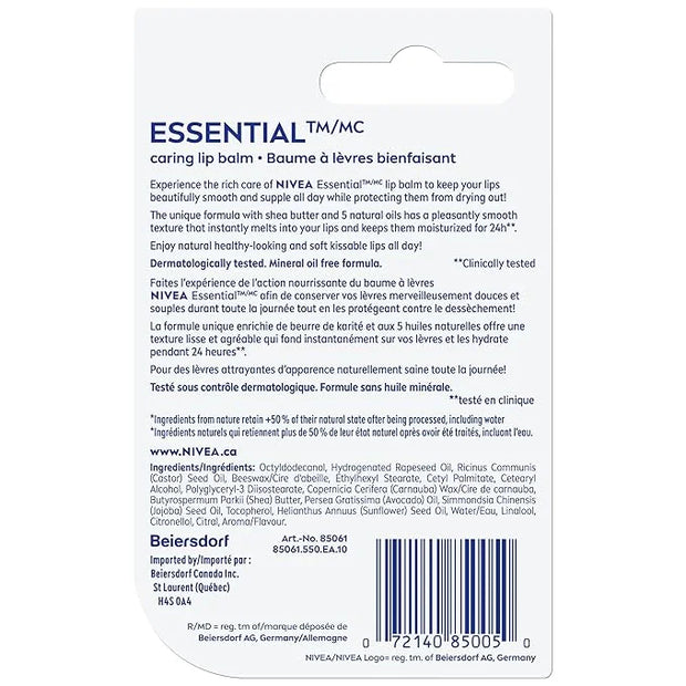 Nivea Essential Lip Care 4.8g