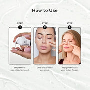 Brightening Eye Gel | Under Eye Brightener Gel For Puffy Eyes with Peptides | Soothing Eye Gel for Eye Care, Dark Circles,...