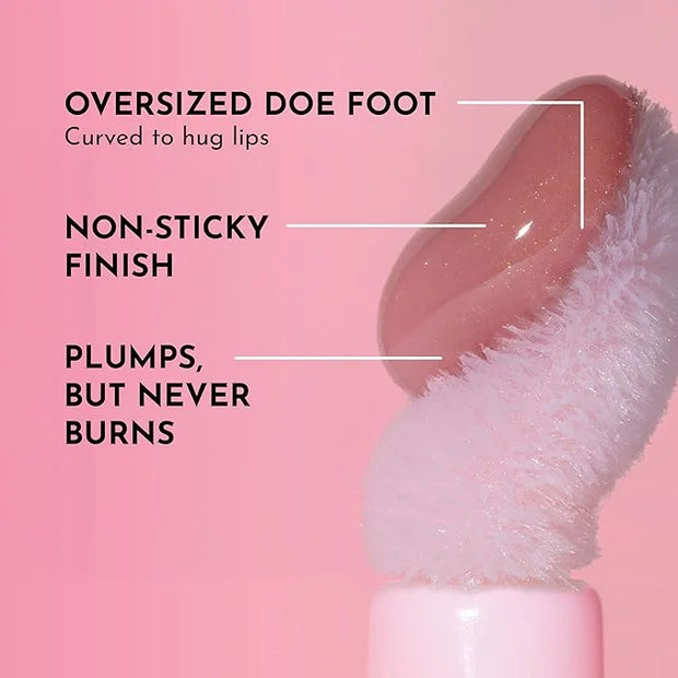 Women's Forget The Filler Lip Plumper Line Gloss, Nudie, Pink, 0.11 Fl Oz (Pack of 1) - Product Image