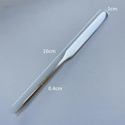 5 Pieces Stainless Steel Makeup Spatula Foundation Mixing