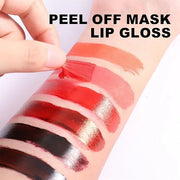 6 Colors Peel Off Matte Lip Tint, Long Lasting Natural Peel Off Tattoo Lip Liner Stain, Waterproof Smudge Proof Non-Stick ...
