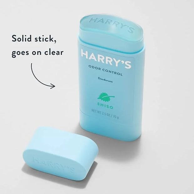 Harry's Aluminum Free Deodorant for Men - Odor Control, Shiso Scent, 2.5 Oz, 3-Pack, Men Deodorant Aluminum Free - Product...
