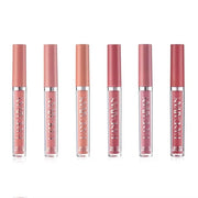 R.Y.M 6 Pcs Red Matte Liquid Stick Set, Natural, Moisturizing, Plumper Lip Gloss Set, Long Lasting for lip color, with bea...