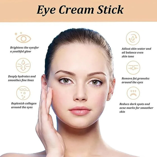 Lumibalm for Under Eye Bags, Turmeric Retinol Eyes Stick, Turmeric Eye Cream Stick, Retinol Eye Cream Sticks, Under Eye Cr...