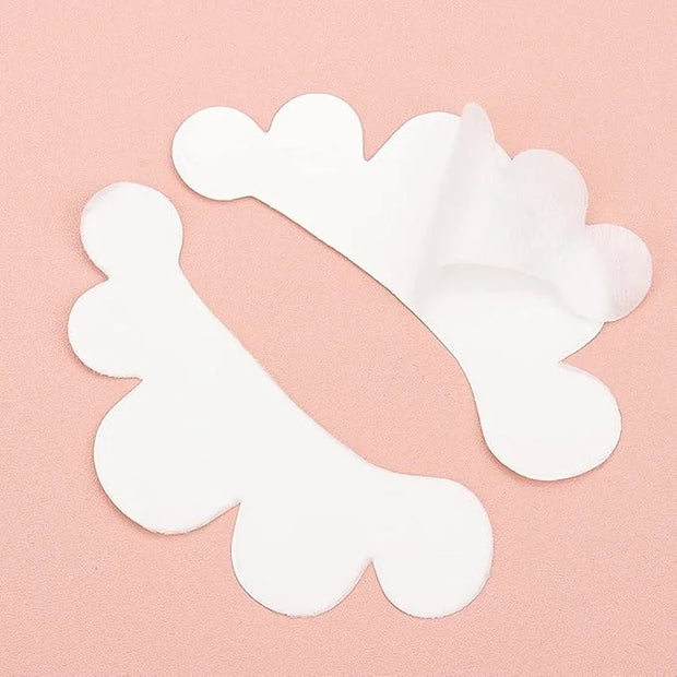 100 Pair Cloud Shape Eye Under Gel Pads Eyelash Extensions Patches,Lash Extension Lint Free Under Hydrogel Eye Mask Pads B...