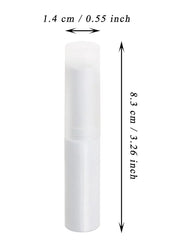 0.14oz Empty Flavored Lip Balm Container Supplies,