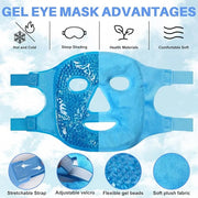 Ice pack cold face, eye