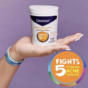 Clearasil Acne Treatment Facial Cleansing Pads, Stubborn Acne Control 5-in-1 Daily Pads, 90 Pads (Pack of 3) - Product Image