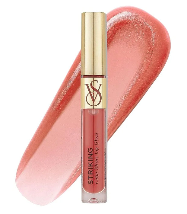 Victoria's Secret Color Shine Lip Gloss in Striking, Jojoba Oil & Vitamin E - Product Image
