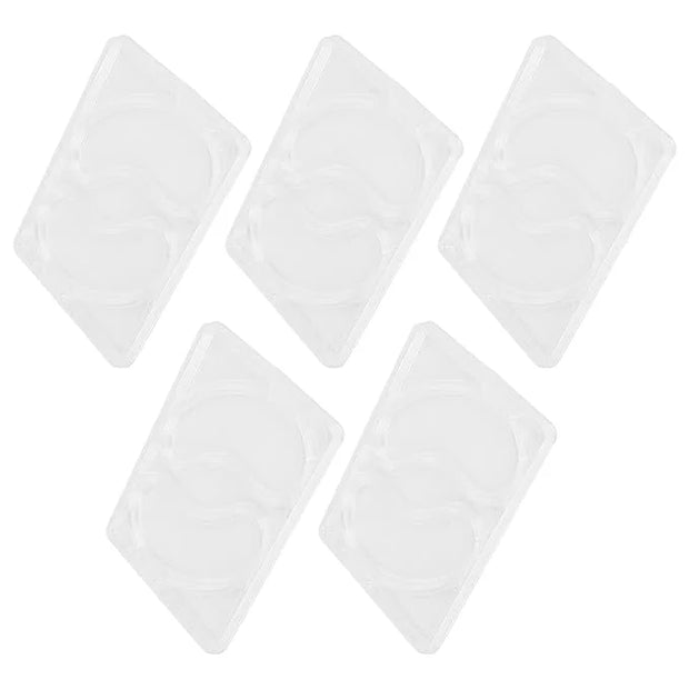 Eyes Mask, 5Pcs Multifunctional Eye Mask Mask Patch Portable Eye Patch Tray DIY Facial Mask Tool for Beauty Salon - Produc...